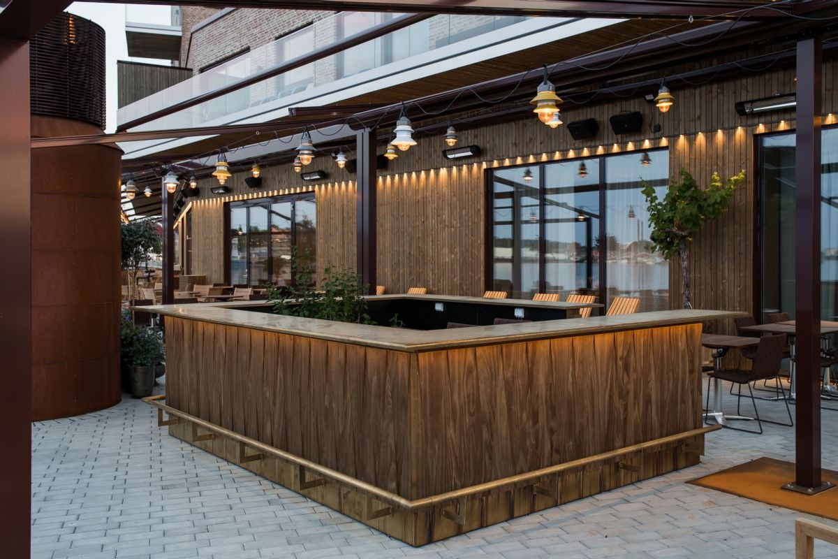 Restauracja w szwedzkim mieście Västervik