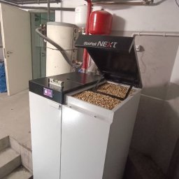 kotłownia pellet, kocioł HEIZTECHNIK NEXT