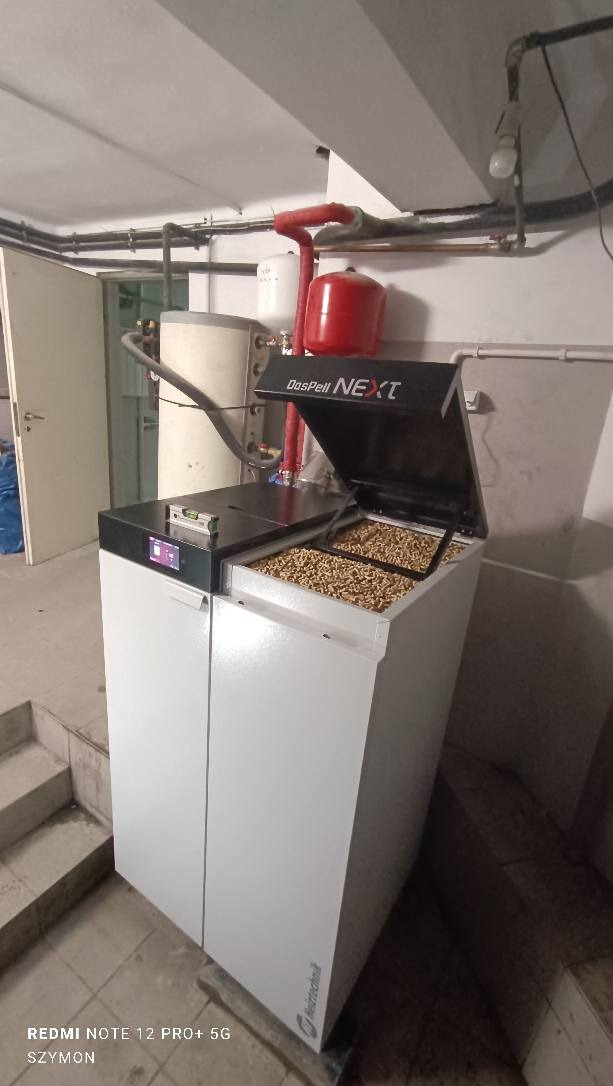 kotłownia pellet, kocioł HEIZTECHNIK NEXT