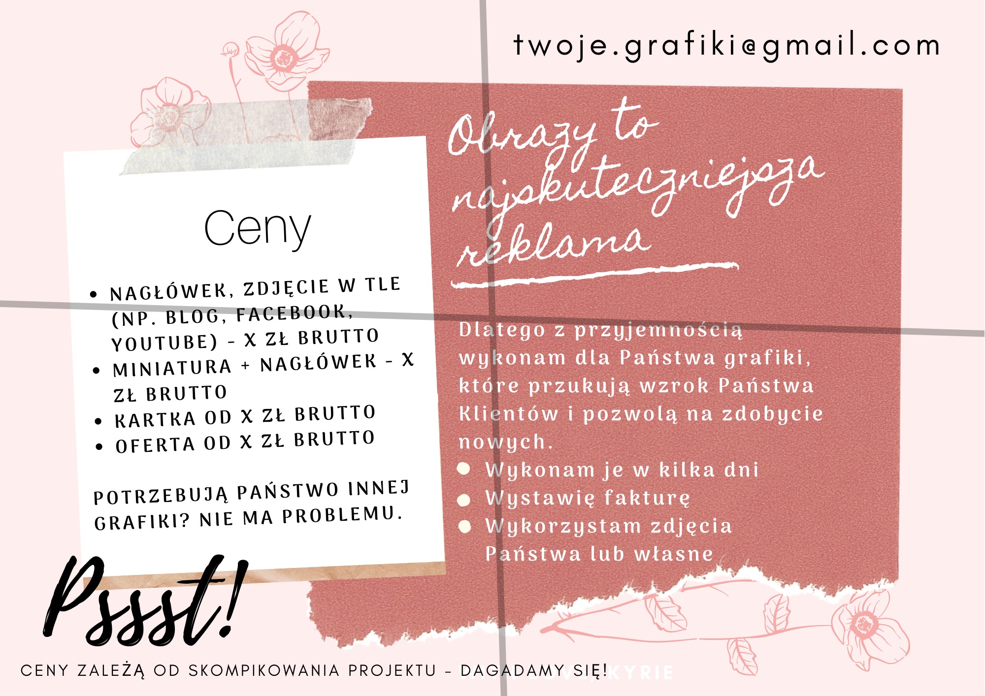 Przykładowa oferta jednostronna.