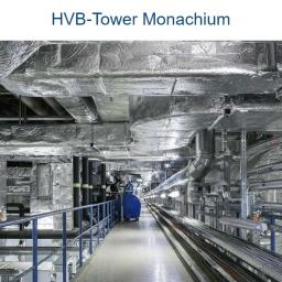 TECHMAR Sp. z o.o. - Montaż systemu wentylacyjnego w wieżowcu HVB-Tower w Monachium.