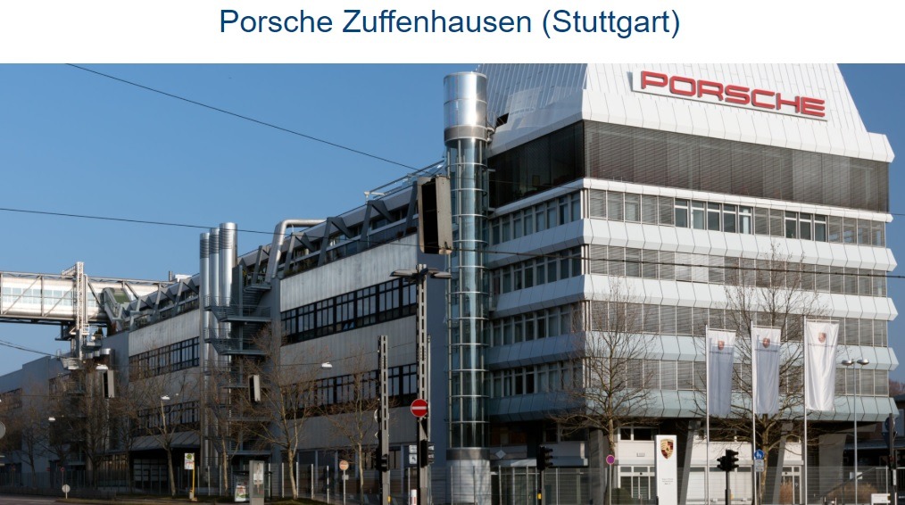 Montaż systemu wentylacyjnego na hali produkcyjnej fabryki PORSCHE.