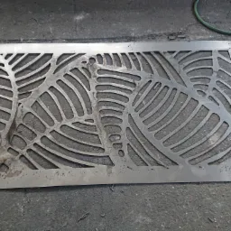 Ogrodzenie wycinane laserowo.