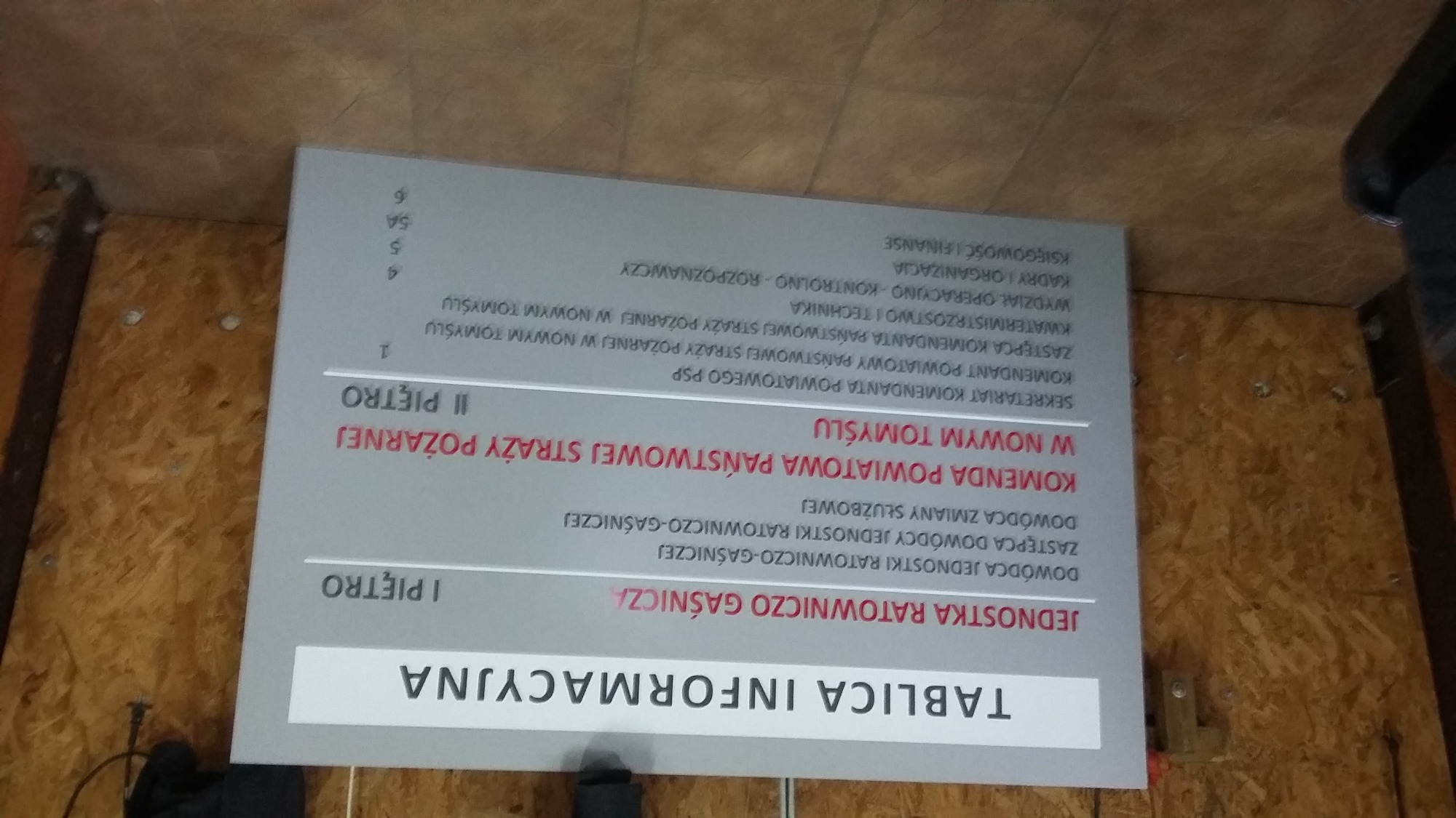 tablice informacyjne