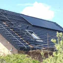Instalacja Wschód-Zachód 10 kWp Bruk-Bet FullBlack