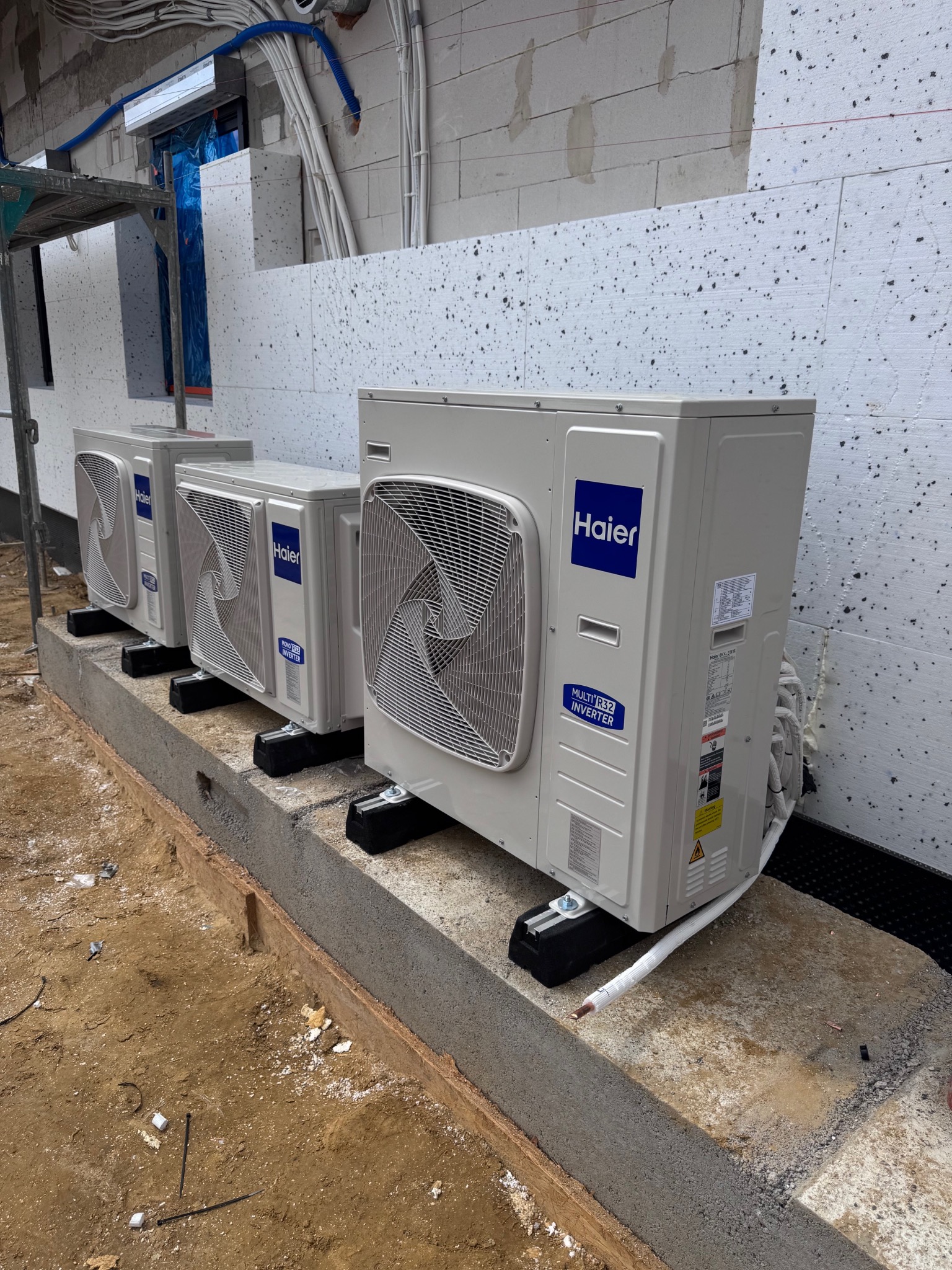 Klimatyzacja kanałowa marki Haier 7 szt