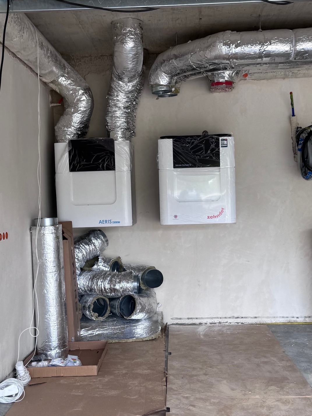 Rekuperacja Zehnder dla domu 450m2