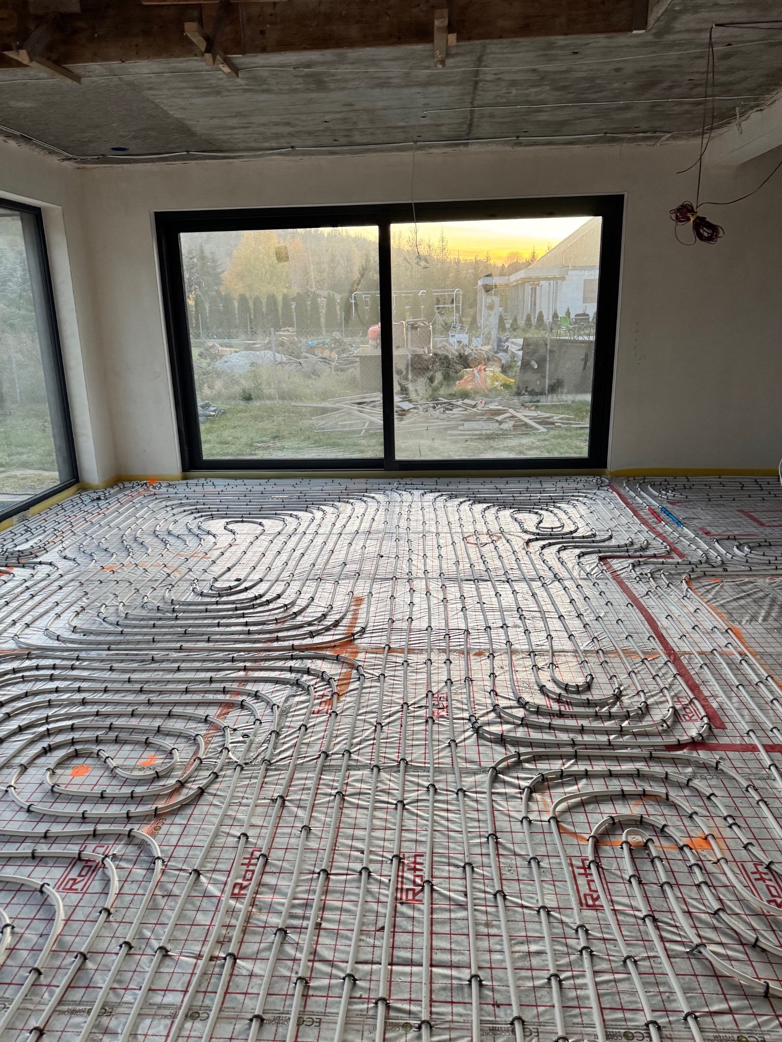 Ogrzewanie podłogowe 300m2