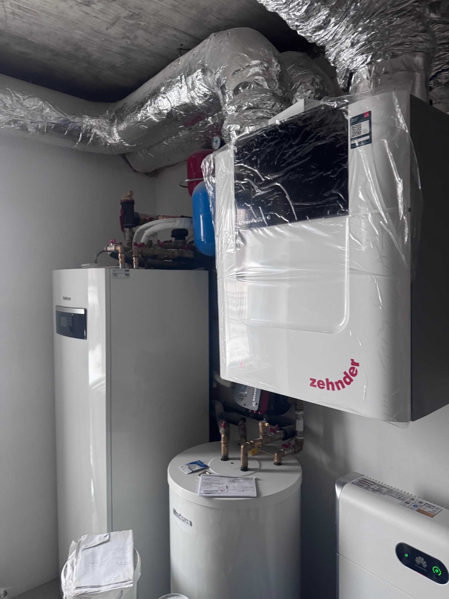 Pompa ciepła Buderus z rekuperatorem Zehnder