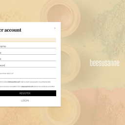 Aplikacja webowa dla studia makijażu Beesusanne - Storna rejestracji użytkownika