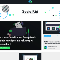 Dedykowany szablon WordPress dla bloga o marketingu i mediach społecznościowych -  Social Kid