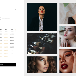 Aplikacja webowa dla studia makijażu Beesusanne - Storna rezerwacji - Krok 1