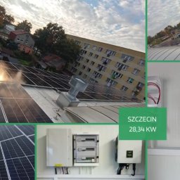 Nasza instalacja fotowoltaiczna o mocy 28,34 KW w miejscowości Szczecin