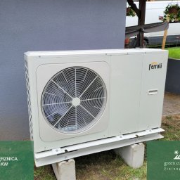 Nasza instalacja pompy ciepła 10 kW w miejscowości Pienięrznica