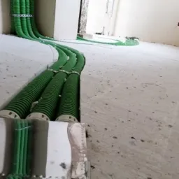 Montaż systemu rekuperacji.