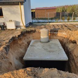 Zbiornik betonowy dla deszczówki o pojemności 12m3 
