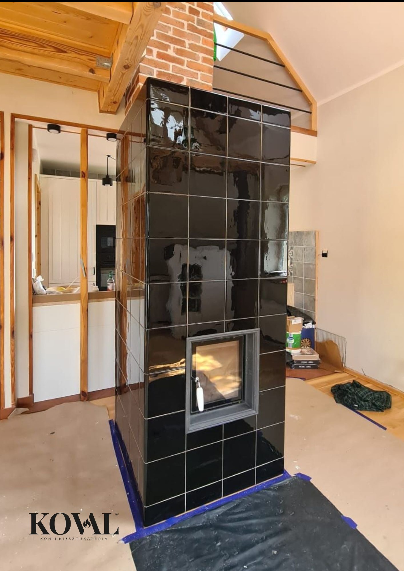 Piec nowoczesny typu trmokausk koval kominki