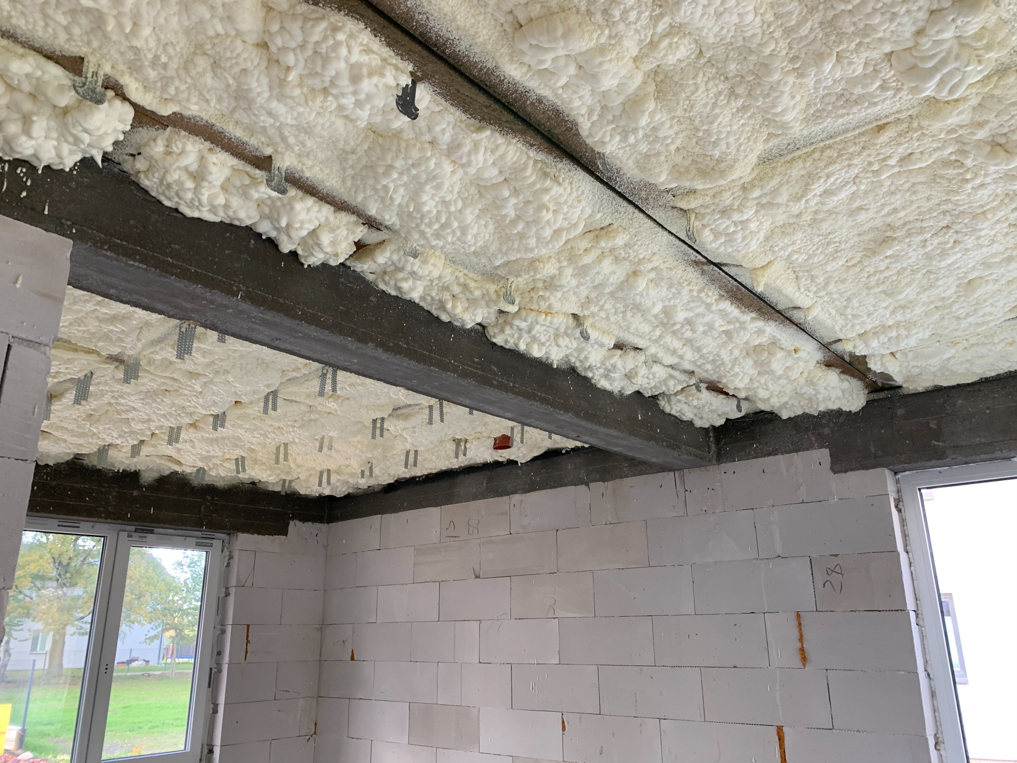 Docieplenie stropu dom parterowy.