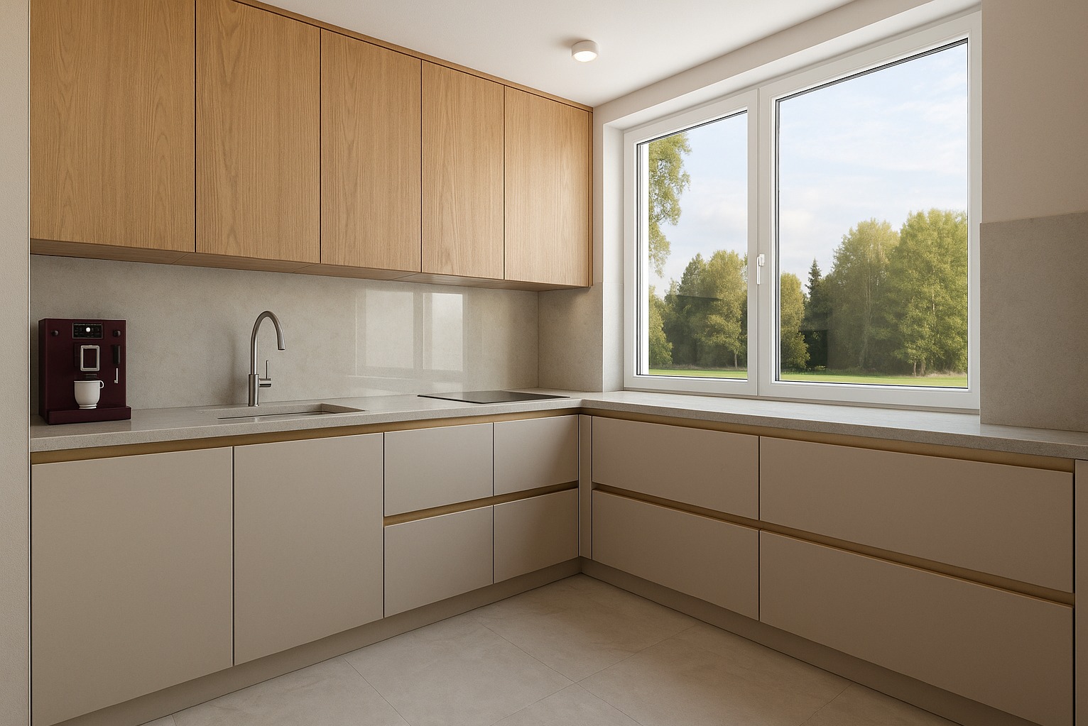 Projekt nowoczesnej kuchni we Wrocławiu