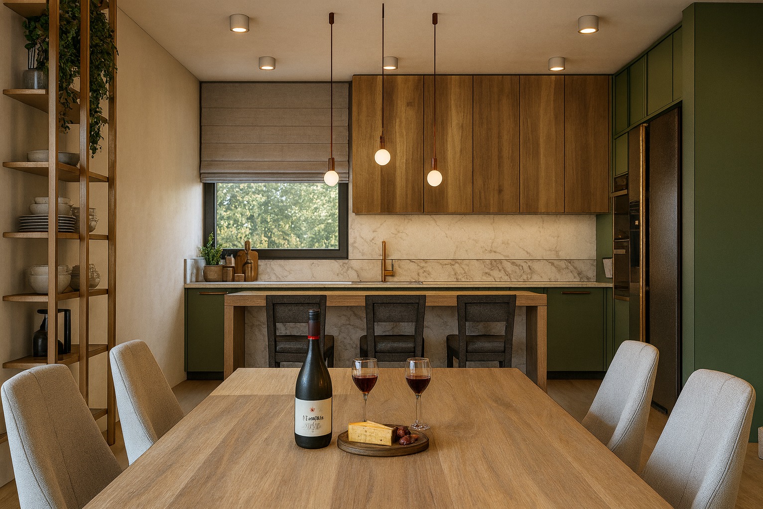 Projekt nowoczesnej kuchni w starym budownictwie