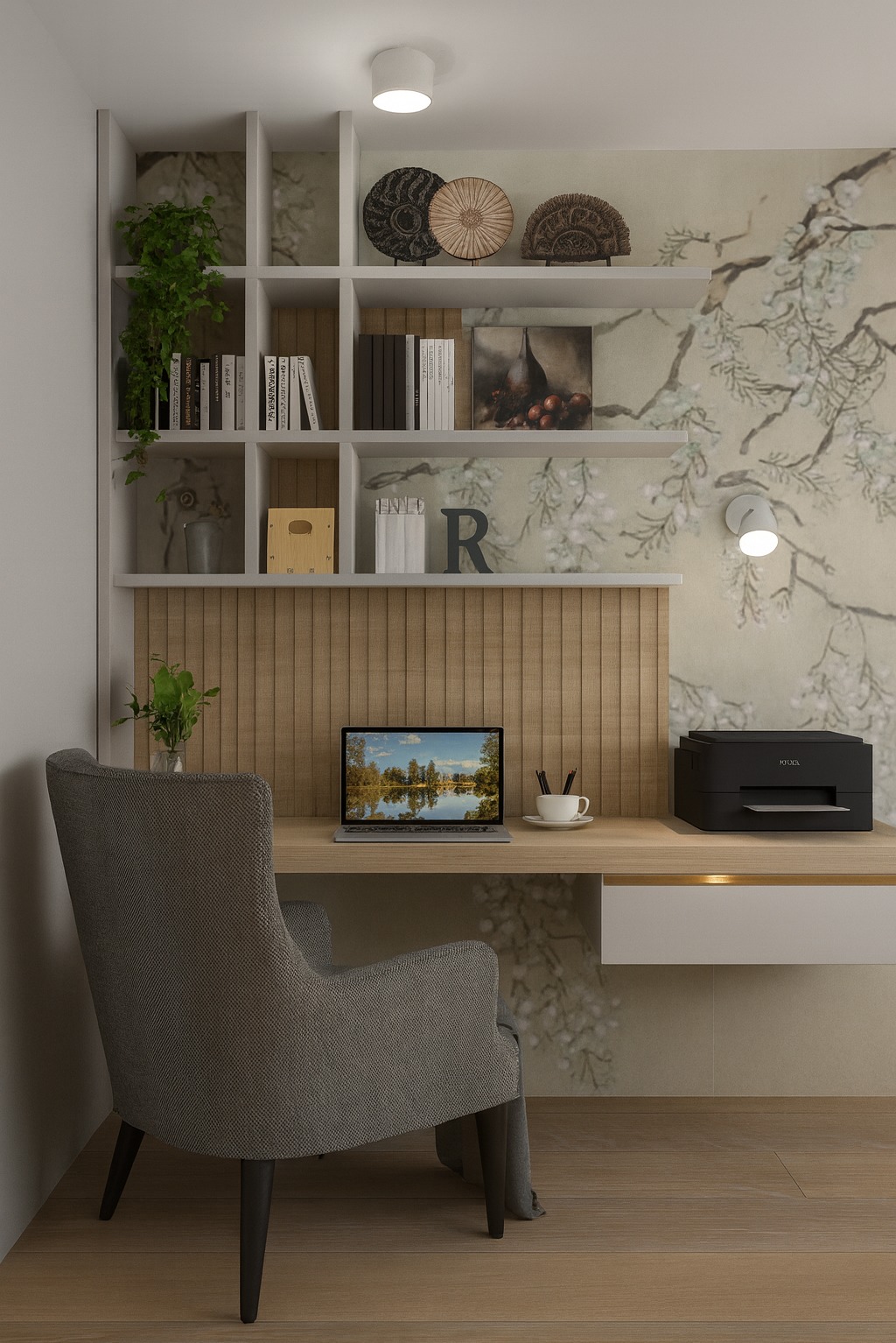 Dalsza część projektu sypialni