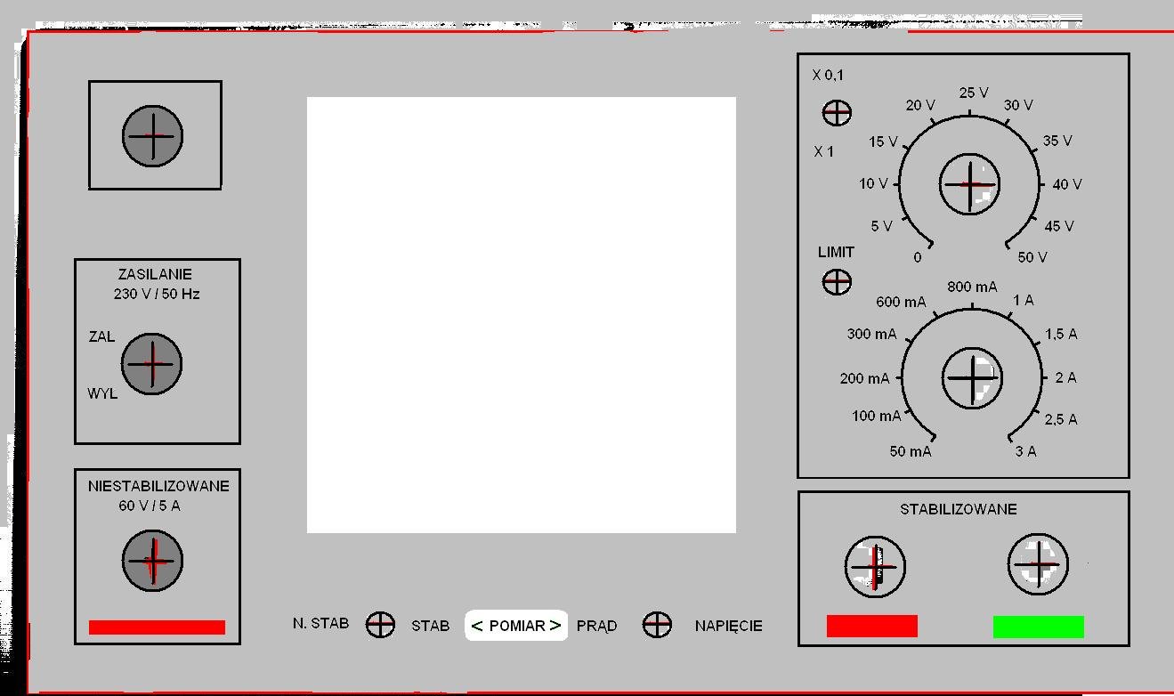 Projekty płyt czołowych urządzeń. Druk papierowy szczelnie laminowany 240 um
