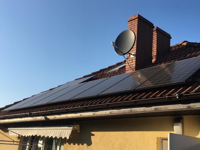 5,5 kWp Łochowo Moduły fotowoltaiczne Winaico 330Wp