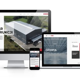 Strona www dla firmy budującej hale pod klucz, Calmtec Build, Dąbrowa Górnicza