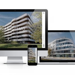Strona www dla krakowskiej pracowni architektonicznej ION Architekci