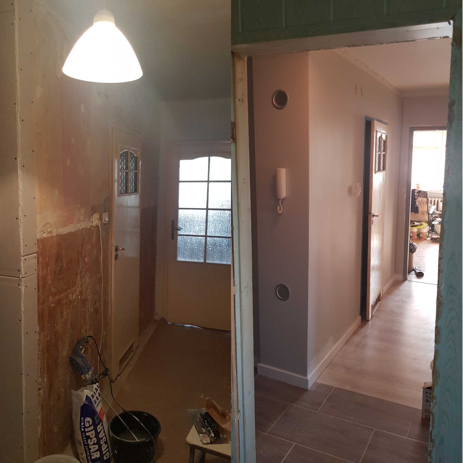 Remoncik przedpokoju na +