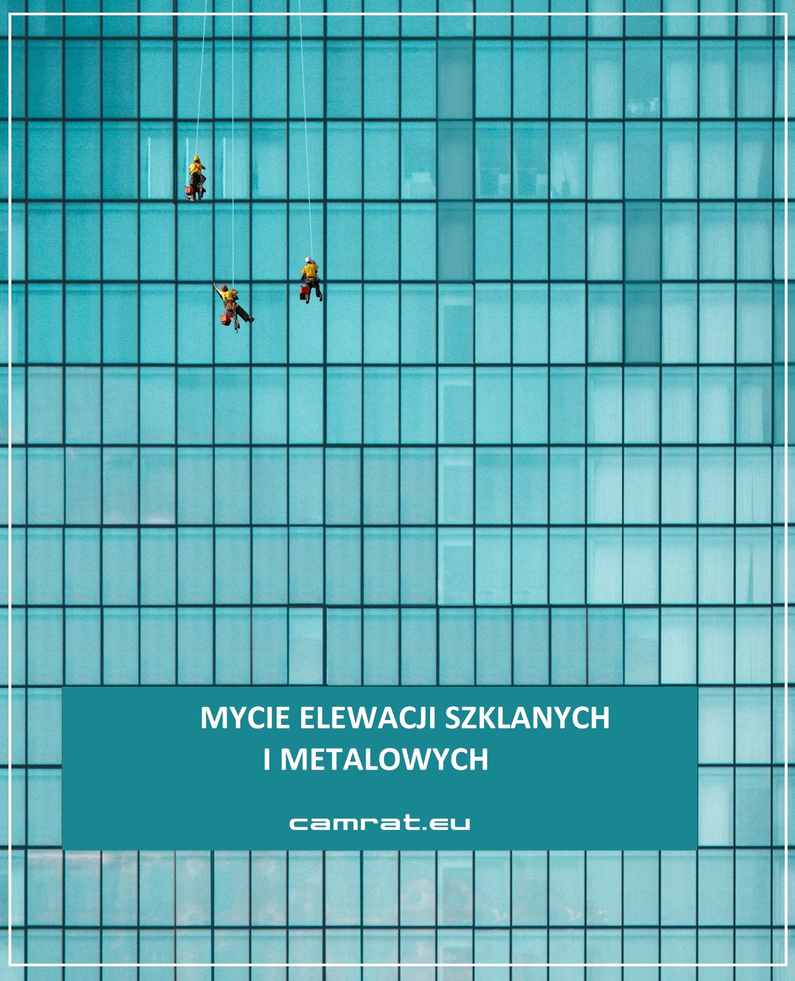 Mycie elewacji szklanych