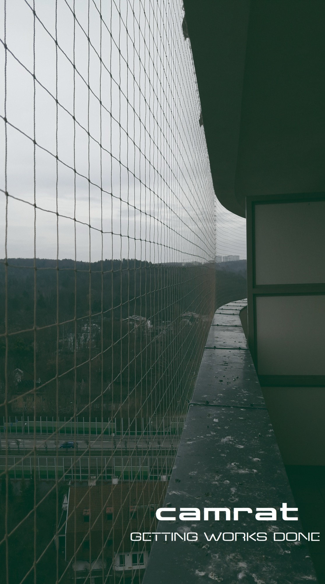 Montaż siatek przeciw ptactwu