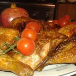 Pieczone udko z kurczaka...