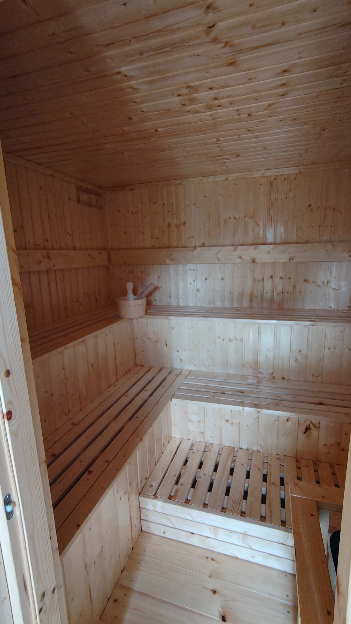 Sauna z przedsionkiem