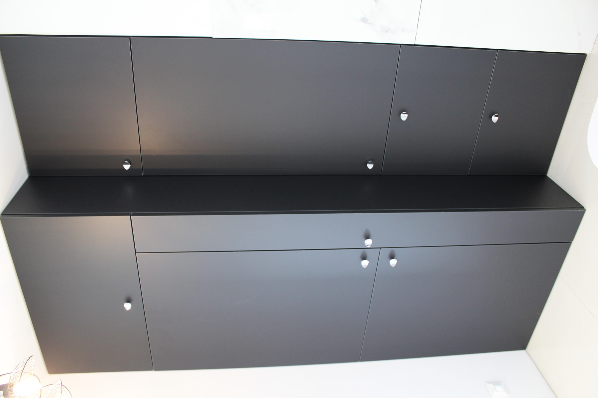 Szafa łazienkowa, zabudowa pralki i suszarki