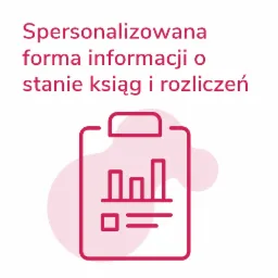 Spersonalizowana forma informacji o stanie ksiąg i rozliczeń