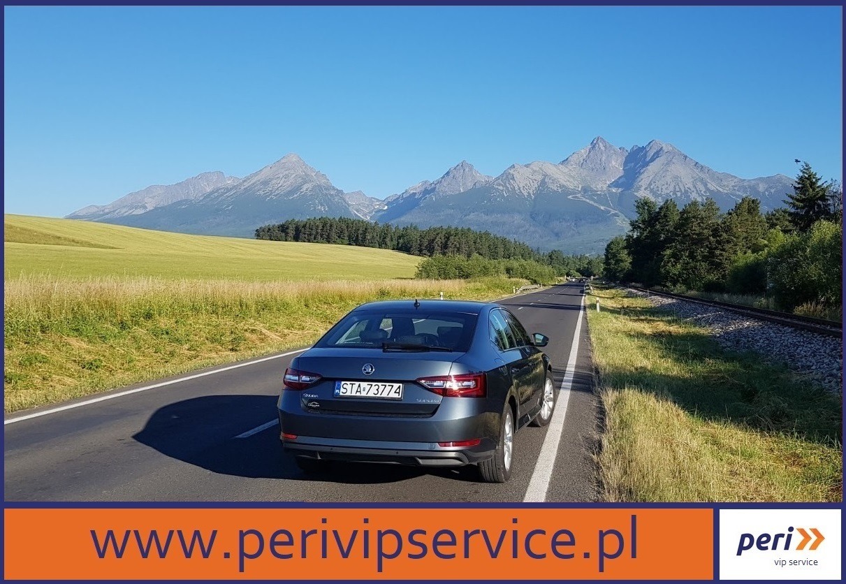 Wynajem samochodu z kierowcą do podróży służbowej.