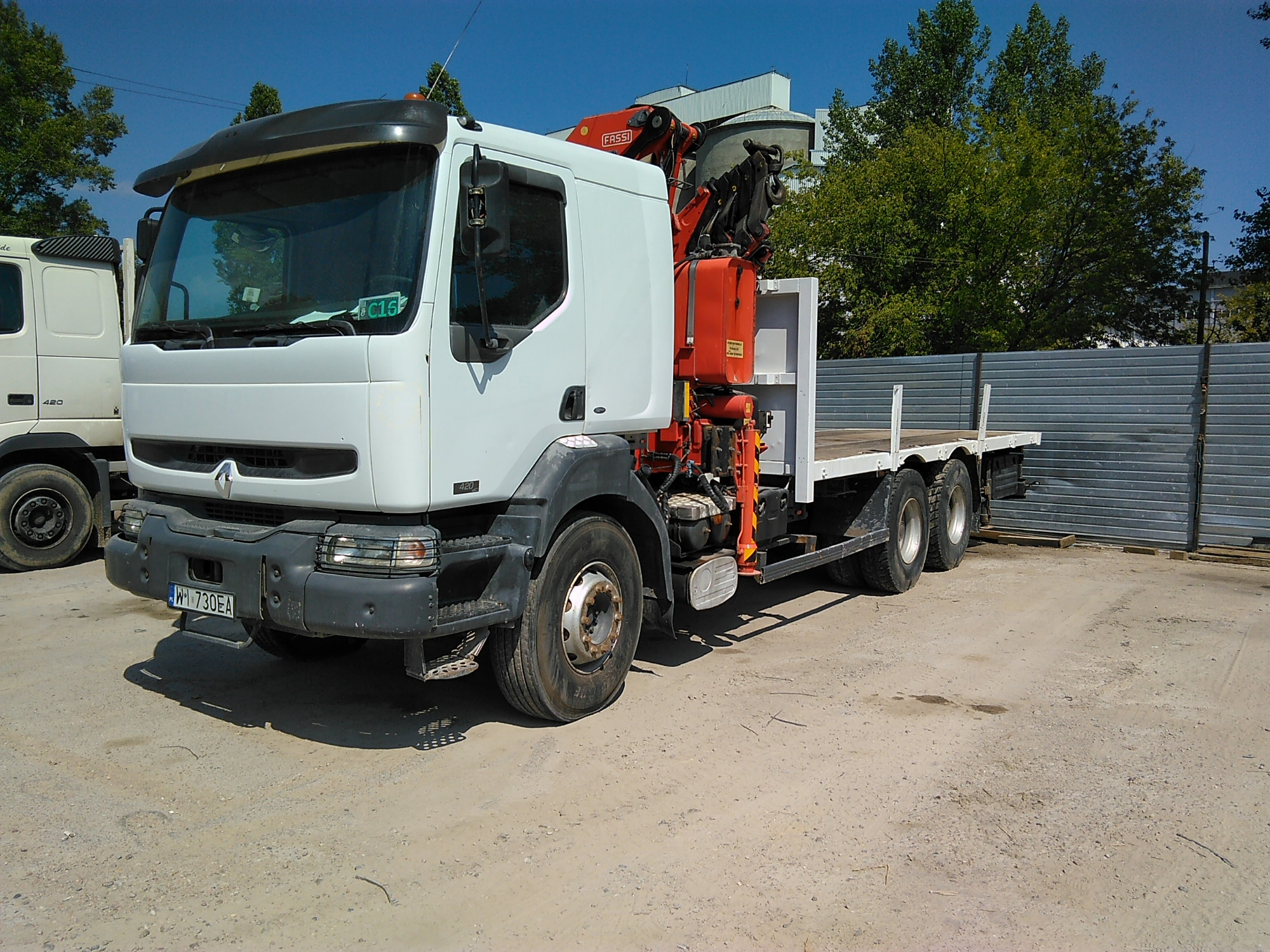 Transport hds szalunków rusztowań