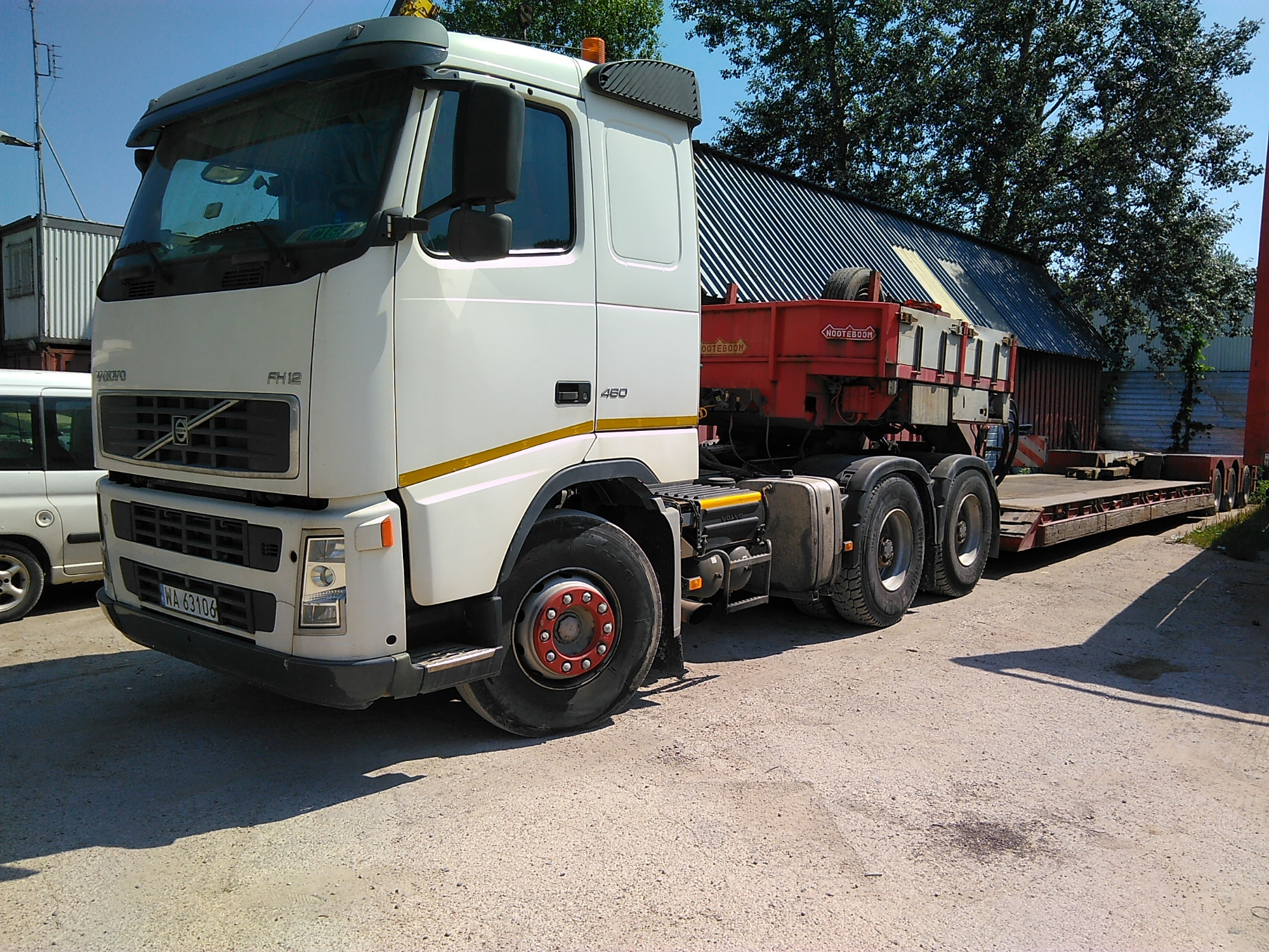 Transport niskopodwoziowy Koparki .maszyny