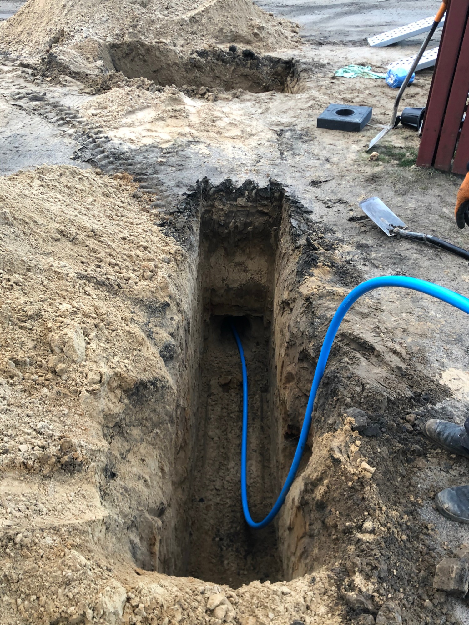 Przebitka pod fundamentem