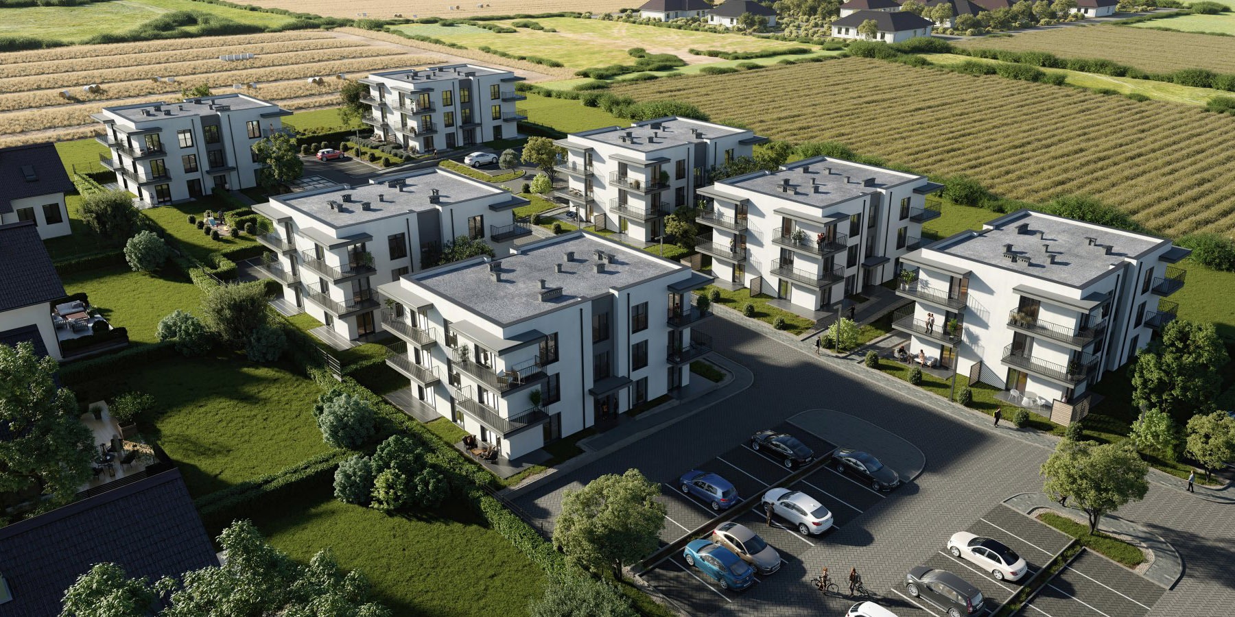 Osiedle budynków mieszkalnych wielorodzinnych, Chojnice, Polska