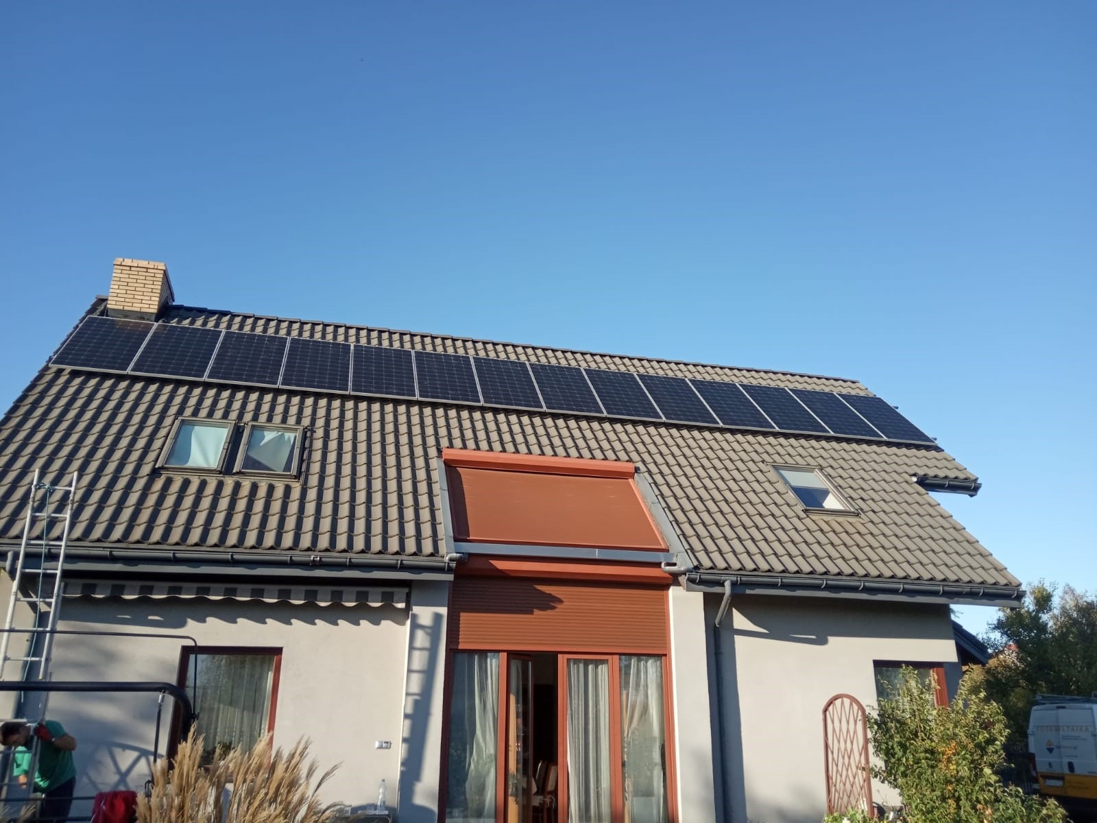 5,5kWp Panele LG Nowa Iwiczna