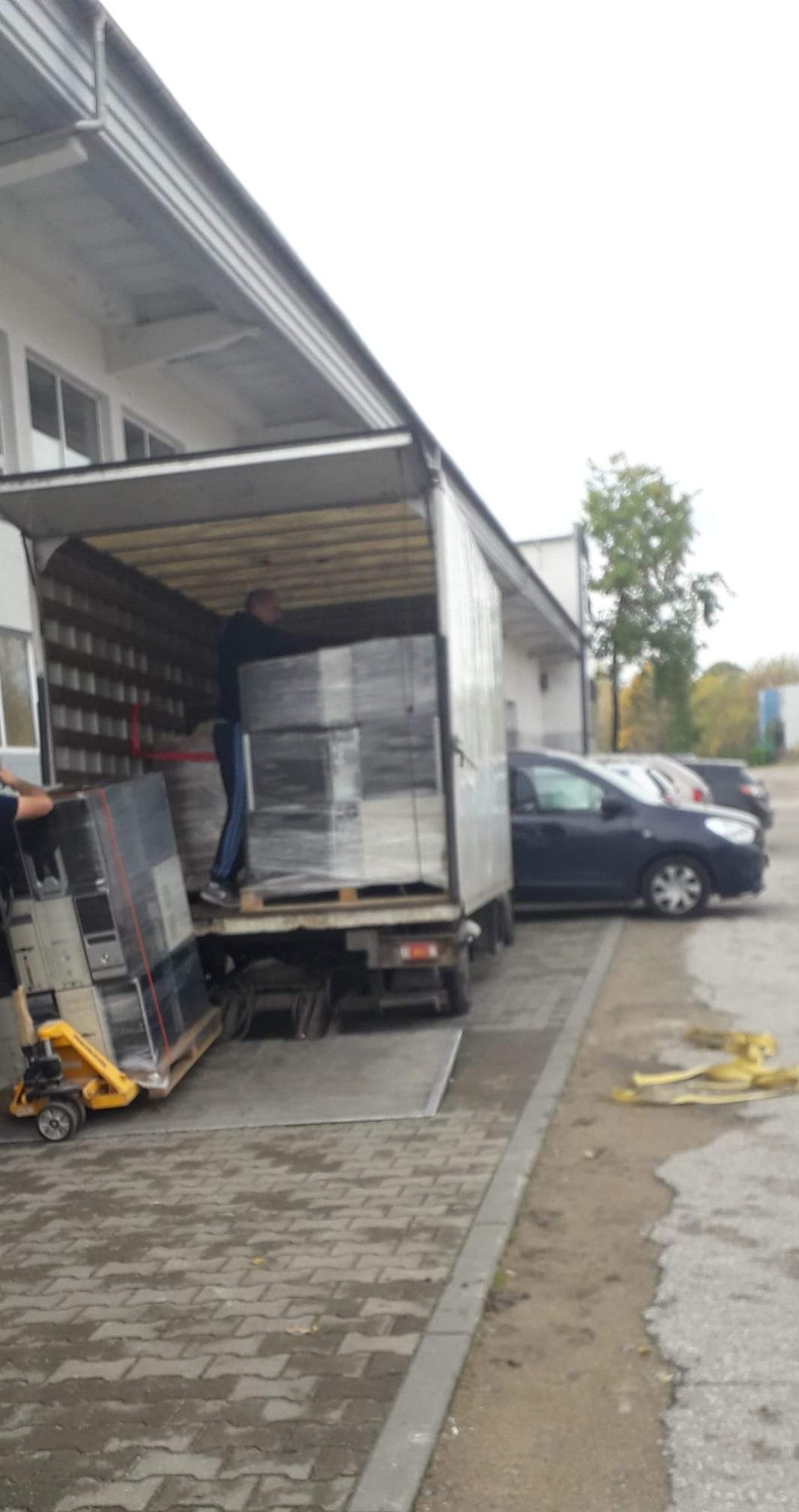 Transport ładunków na paletach