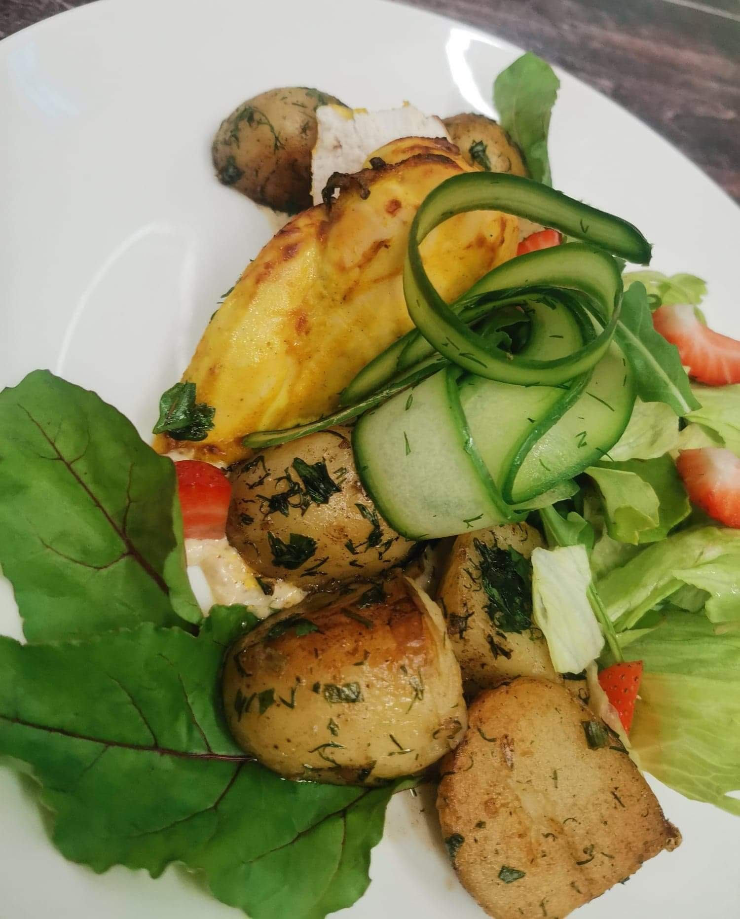 Kurczak marynowany w maślance