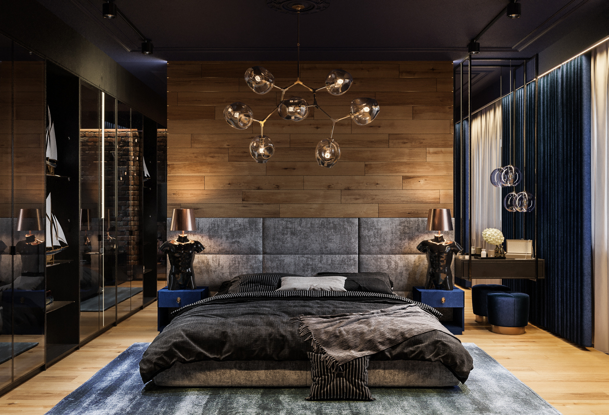 wizualizacja sypialni