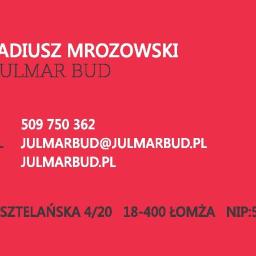Julmar-bud, Ubezpieczenia Mrozowscy, Arkadiusz Mrozowski - Firma remontowa Łomża