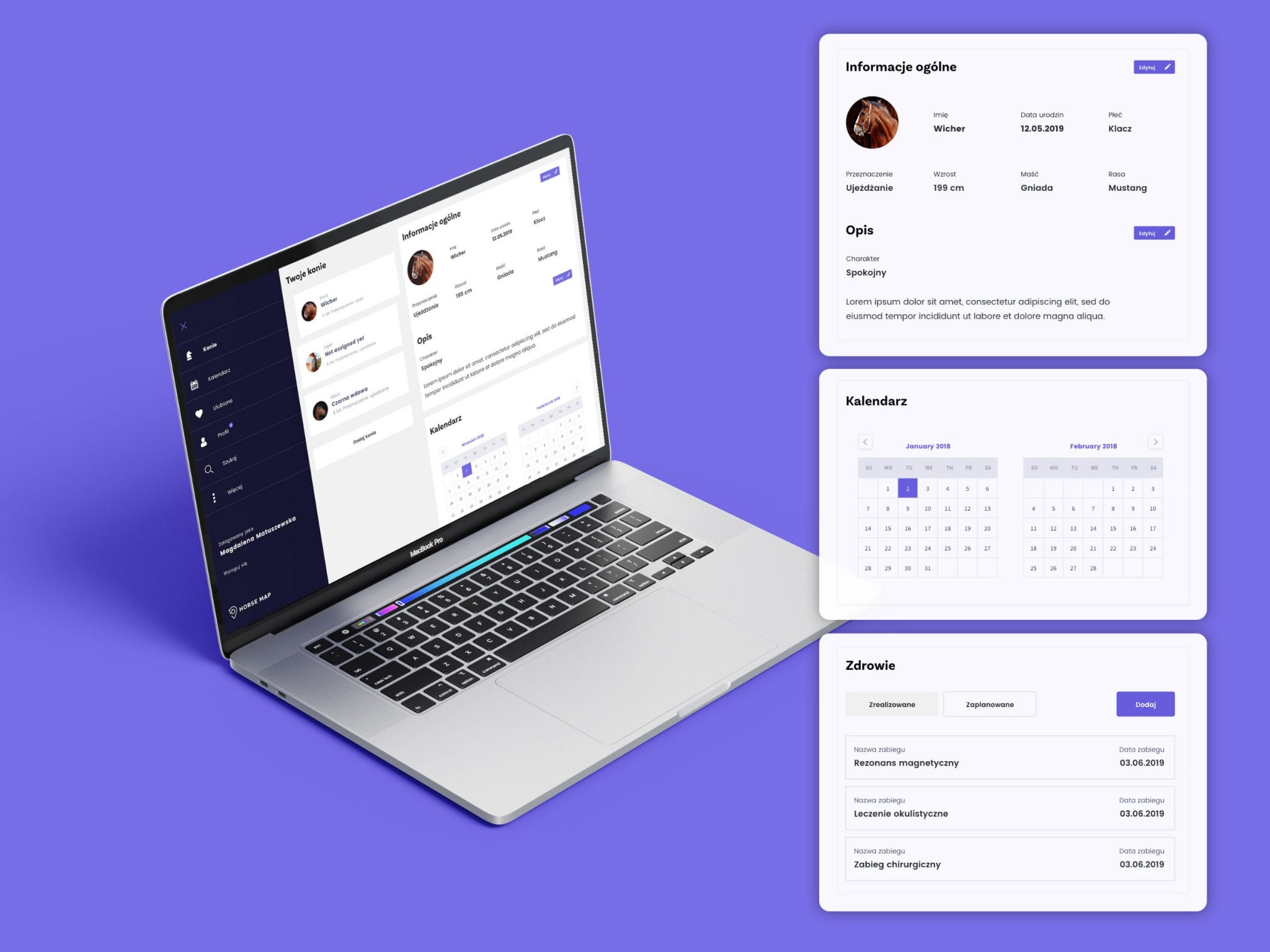 Projekt strony www oraz aplikacji