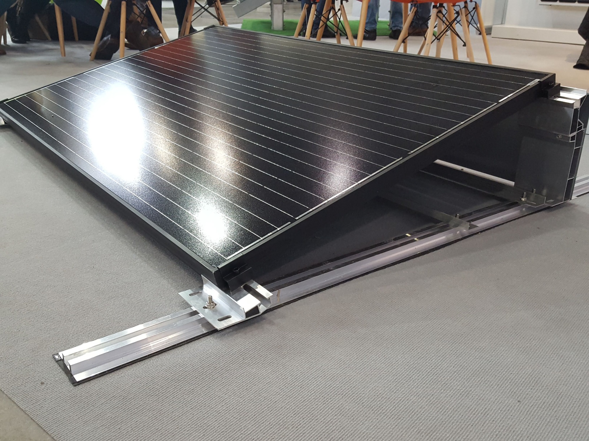 Targi ENEX Kielce - konstrukcja na dach płaski