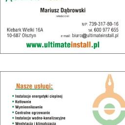 Ultimate Install Mariusz Dąbrowski - Przydomowe Oczyszczalnie Ścieków Olsztyn