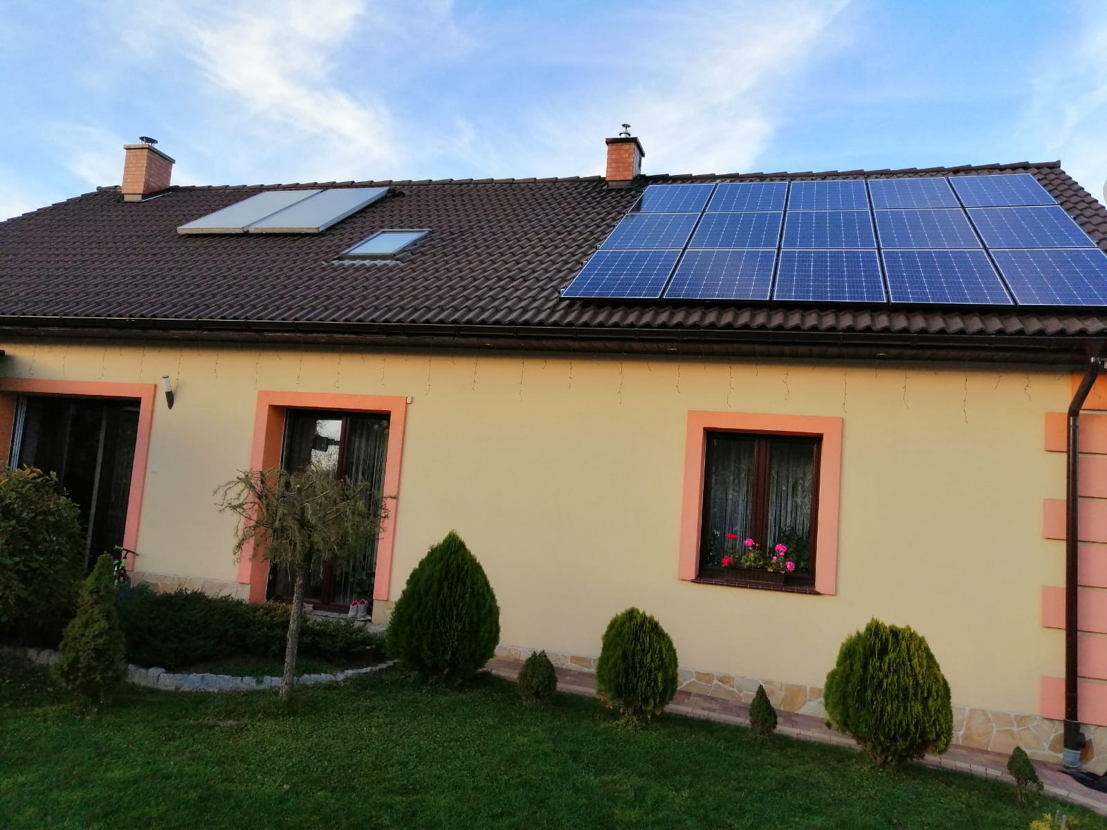 Klecza Dolna 4,73kWp Panele: Longi 315 Wp Falownik: Fronius 5.0-3-M